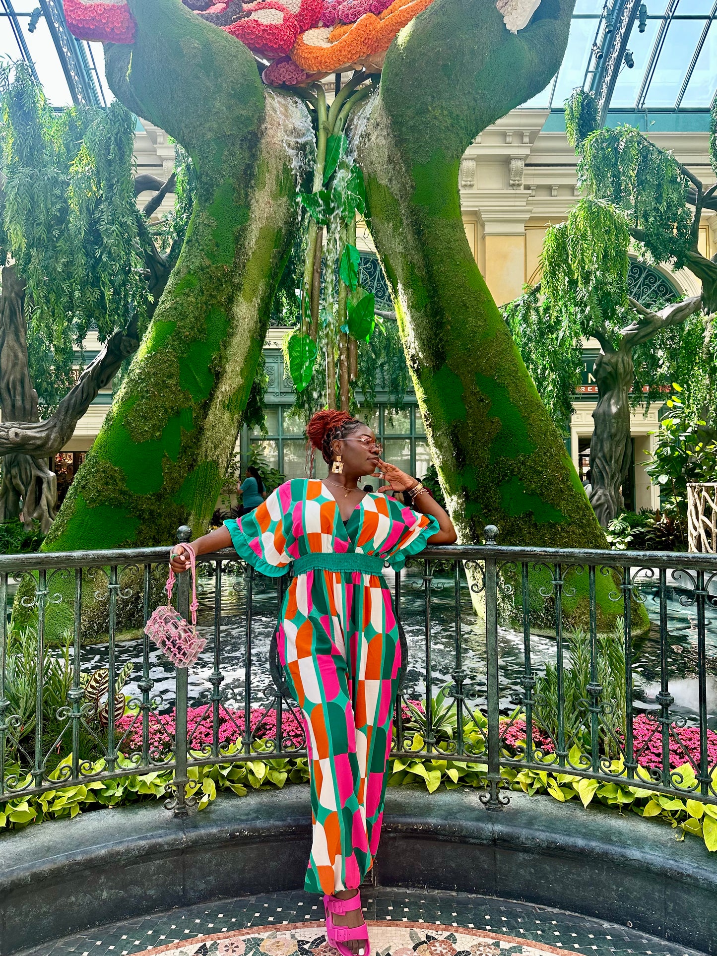 Vibrant Vibes Printed Jumpsuit