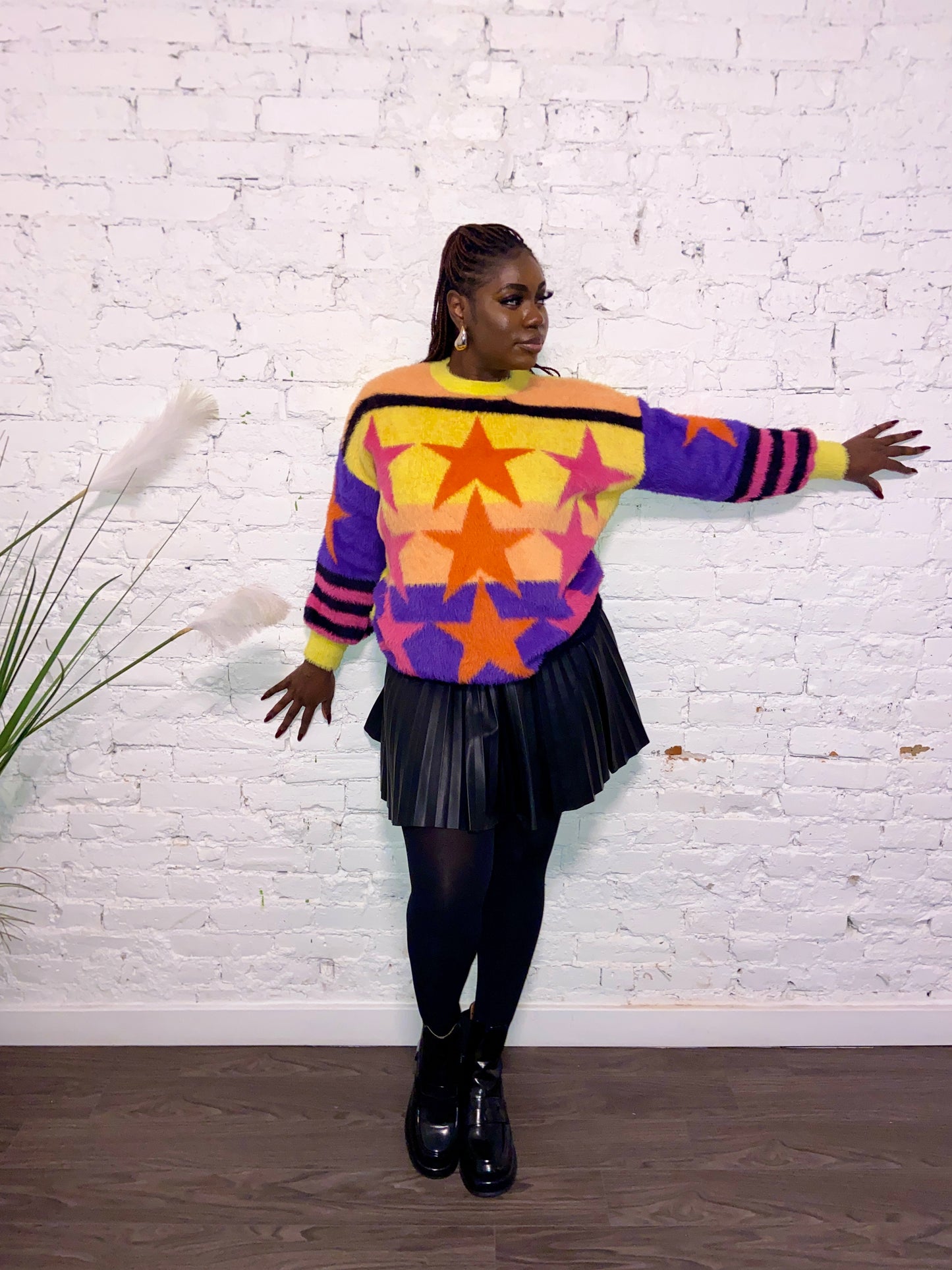 Vibrant Stars Sweater