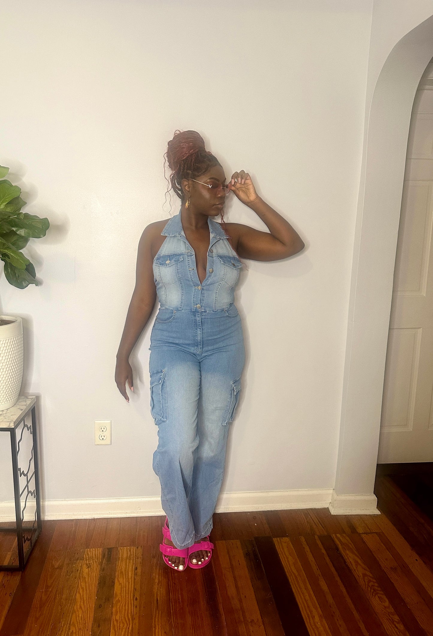 Expensive Taste Denim Jumpsuit