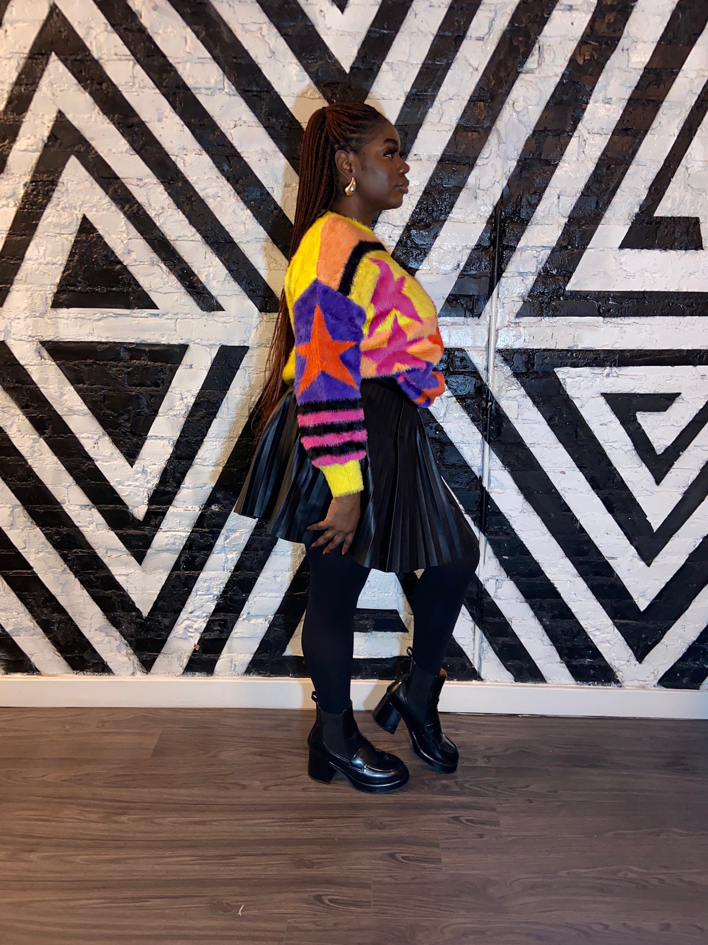 Vibrant Stars Sweater