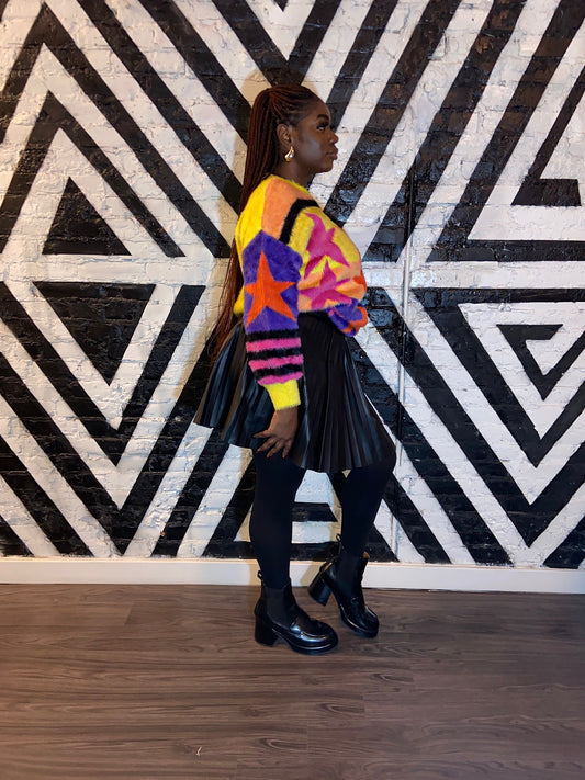 Vibrant Stars Sweater