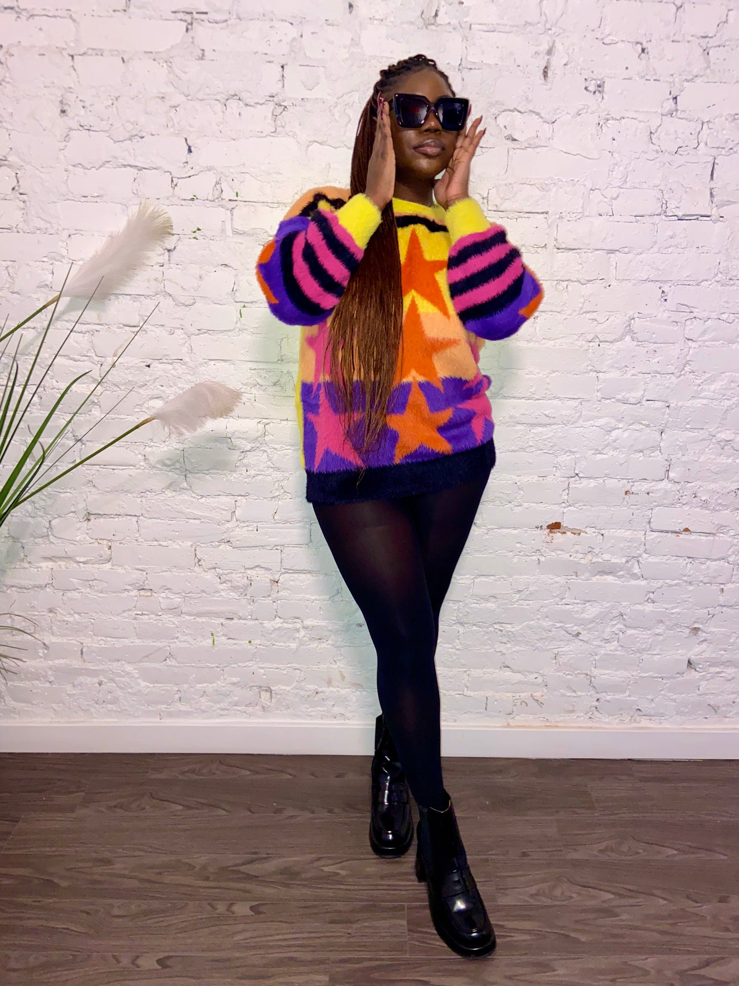 Vibrant Stars Sweater